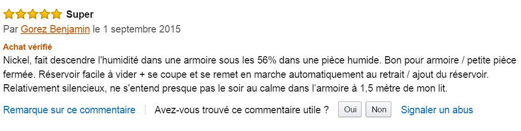 pro_breeze_mini_deshumidificateur_meilleur_commentaire_client_amazon